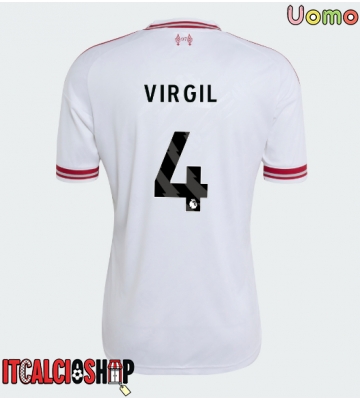 Liverpool Virgil van Dijk #4 Seconda Maglia 2026-27 Manica Corta